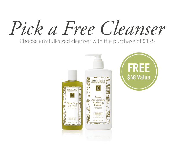 Pick a free cleanser