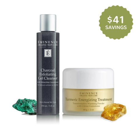 Eminence Organics Gemstone Cleanse + Energize Bundle