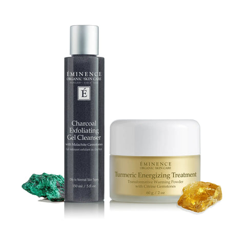 Eminence Organics Gemstone Cleanse + Energize Bundle