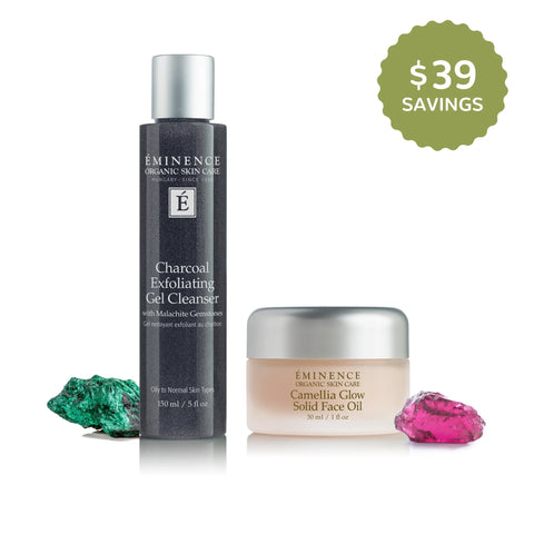 Eminence Organics Gemstone Cleanse + Glow  Bundle