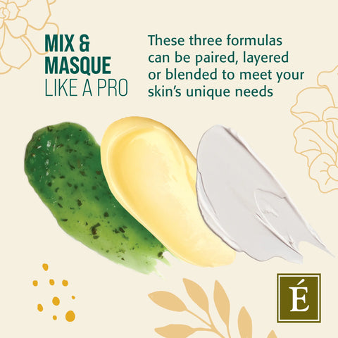 Eminence Organics Mix & Masque Trio x 2 Bundle