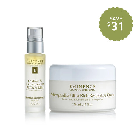 Eminence Organics Pure Forest Hydrate & Restore Duo Bundle