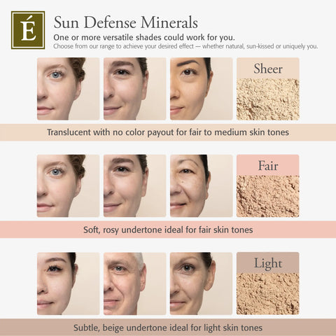 Eminence Organics Sun Defense Minerals Sheer + Stone Crop Hydrating Mist Bundle