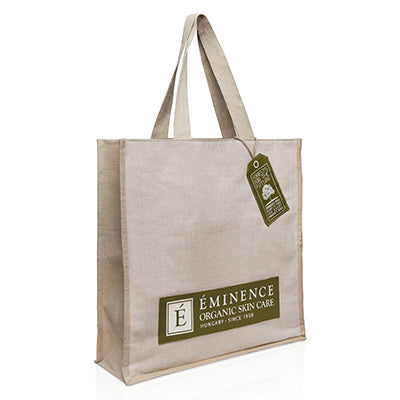 Eminence Organics Jute Tote Bag 