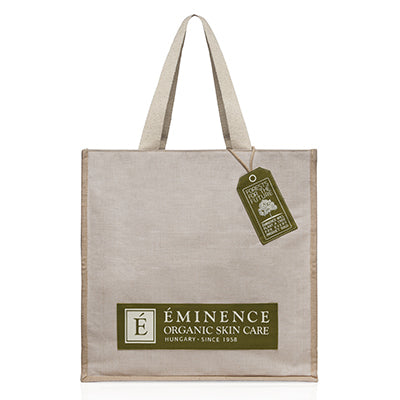 Eminence Organics Jute Tote Bag