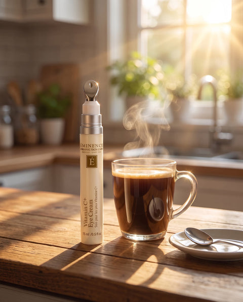 Still Look Tired After 8 Hours of Sleep? Your Eyes Might Need Caffeine