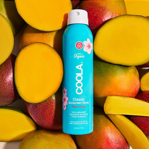 COOLA Classic Body SPF 50 Guava Mango Sunscreen Spray 6oz