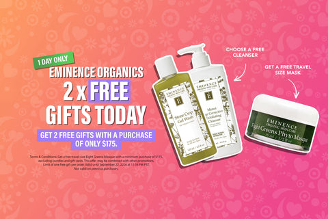 Shop Eminence Organics - Save $15 on Your Order