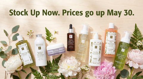Augmentation des prix des produits Eminence Organics
