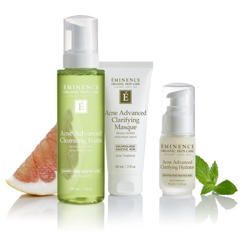 Eminence Organics Acne Advanced 3-Step Treatment System