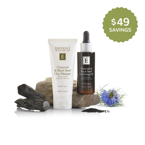 Eminence Organics Charcoal & Black Seed Collection Bundle