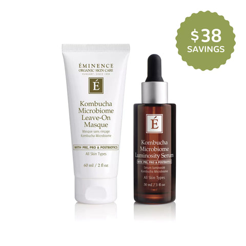 Eminence Organics Kombucha Microbiome Collection Illuminate Duo Bundle