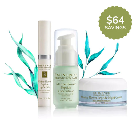 Eminence Organics Marine Flower Peptide Collection Bundle