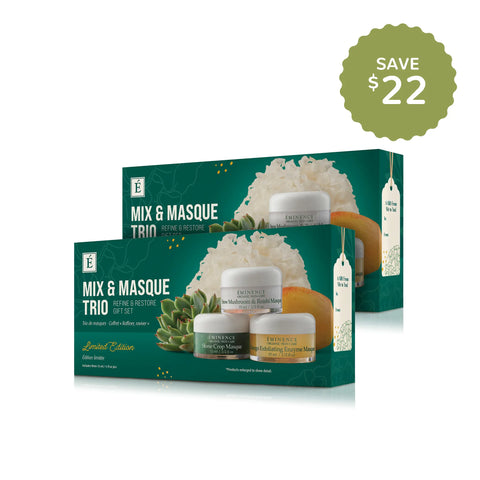 Eminence Organics Mix & Masque Trio x 2 Bundle