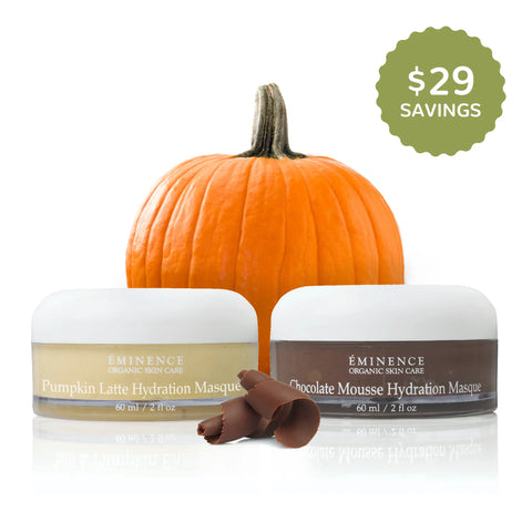 Eminence Organics Pumpkin & Chocolate Hydration Masque Bundle