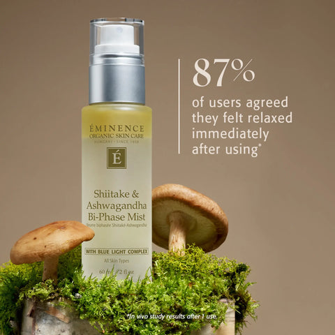 Eminence Organics Shiitake & Ashwagandha Bi-Phase Mist