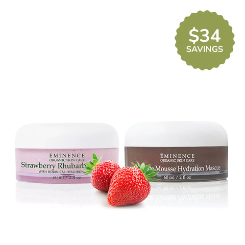 Eminence Organics Strawberry & Chocolate Refresh Masque Bundle