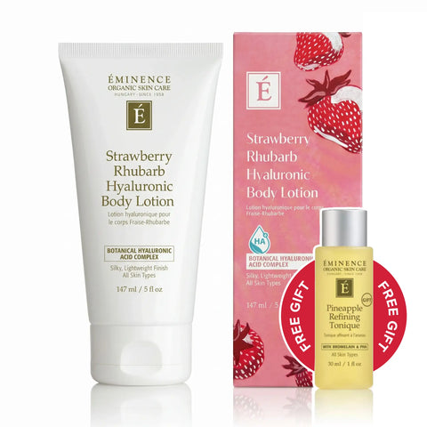 Eminence Organics Strawberry Rhubarb Hyaluronic Body Lotion