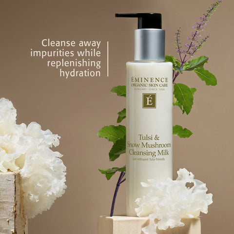 Eminence Organics Tulsi & Snow Mushroom Cleansing Milk