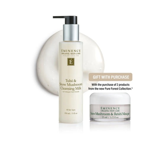 Eminence Organics Tulsi & Snow Mushroom Cleansing Milk