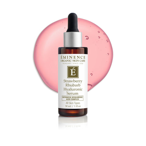 Eminence Organics Strawberry Rhubarb Hyaluronic Classic Collection Bundle