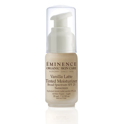 Eminence Organics Vanilla Latte Tinted Moisturizer SPF 25 (light)